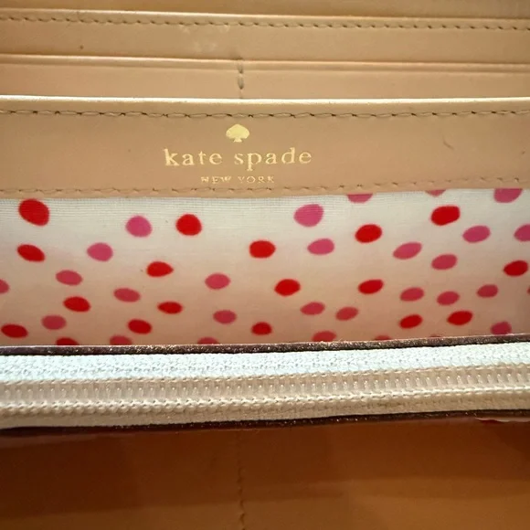 Kate Spade Black Zip-Around Wallet - Picture 4 of 4